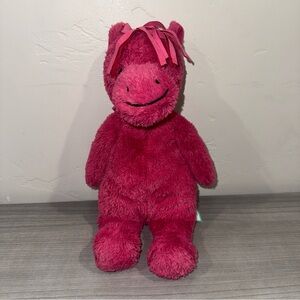 TAG Jellycat London “I Am Cushy Pony” Hot Pink Pony RETIRED Animal Plush Toy 12”